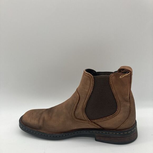 Mens Size 9 Born Hemlock Brown Leather Chelsea Casual Boots $109.99 MSRP - Picture 5 of 11
